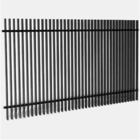 aluminum vertical blade fence
